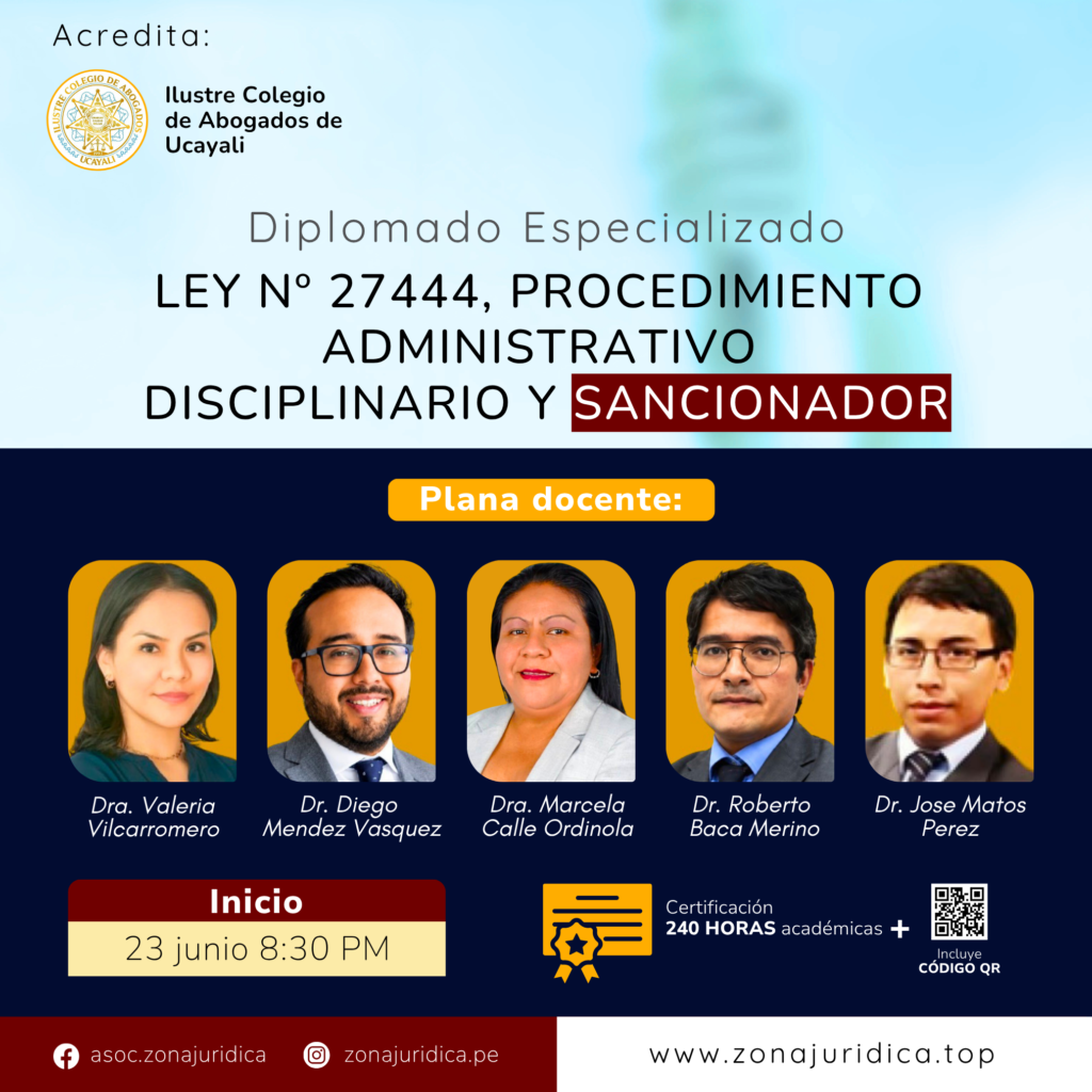 Diplomado: Ley N° 27444, PAD y PAS