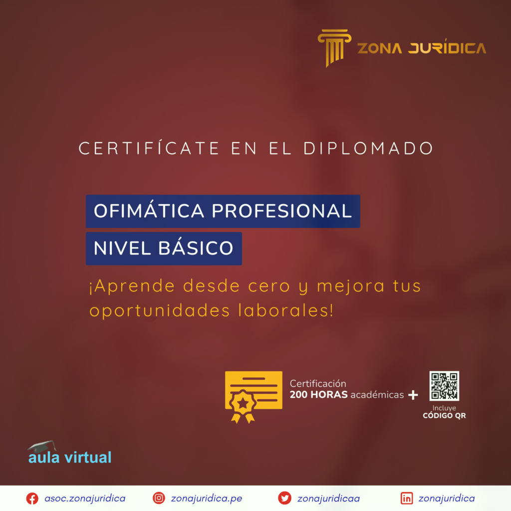 Diplomado: Ofimática Profesional Nivel Básico